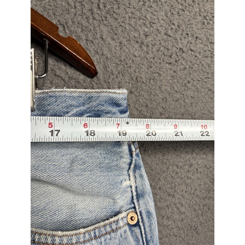 Vintage 90s Levi’s 501 Made in USA Denim Straight Leg Jeans Measured 38x35 - Picture 7 of 16